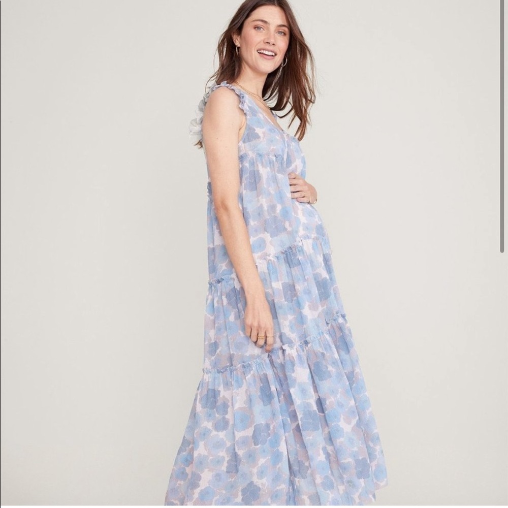 Hatch Anaelle Dress in Blue Poppy